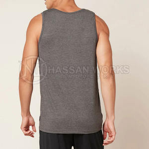 Camiseta sin Mangas para Hombre, Diseño con Logotipo Personalizado, 100% Algodón, Ecológica, Transpirable, con Opciones de Color Personalizadas - Ropa Deportiva de Venta Caliente - Product Image 6