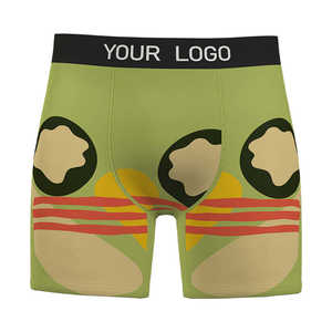 Calzoncillos Boxer de Poliéster y Elastano de Alta Calidad, Personalizados con Impresión Completa, Corte Medio, Ropa Interior Deportiva, Fabricación de Calzoncillos Boxer por Sublimación al por Mayor - Product Image 6