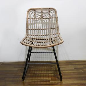 Chaise longue en rotin en plastique durable Comhome confort de qualité supérieure avec rangement intégré pour meubles de salon - Product Image 5