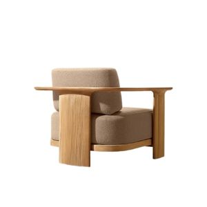 Sillón de Jardín Velmora The Emma, Sillón de Lujo para Hotel, Sillón Moderno de Madera para Patio y Resort - Product Image 3