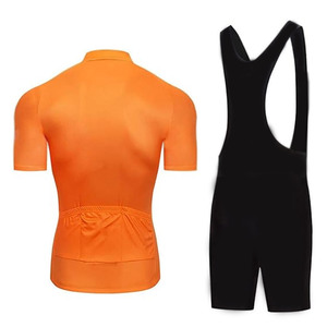 Vêtements de sport unis à col montant, cuissard et collant à séchage rapide respirant et à manches courtes de style urbain en plein air du Pakistan - Product Image 2