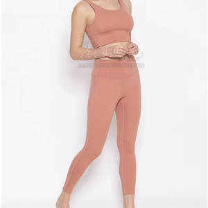 Offre Spéciale meilleure qualité femmes Yoga ensemble coton doux femmes Yoga ensemble en gros à vendre - Product Image 4
