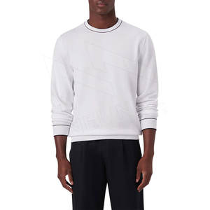 Precio al por mayor personalizado transpirable suéter hecho a medida hombres sudadera algodón poliéster hombres suéter - Product Image 2