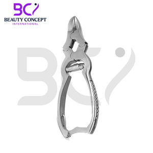 Outils de podologie pour les soins des pieds, pédicure, acier inoxydable, professionnels, durables, ouverture large, lame courbée, coupe-ongles manuel - Product Image 2