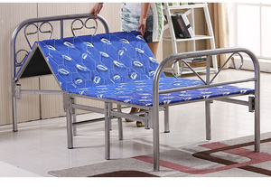 Thiết Kế Mới Gấp Giường Trại Giá Rẻ Gấp Giường Kim Loại Gấp Giường - Product Image 2