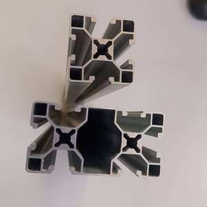 Perfil de Extrusión de Aluminio con Ranura en T de 40x40 mm, Aleación 6063/6061, Estructura Industrial, Tratamiento de Superficie Personalizado, Longitud de 6 m - Product Image 5