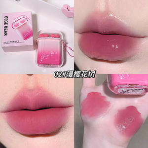 Gege <span class=keywords><strong>Bear</strong></span> bisexual ลิปเคลือบกันน้ำน้ำหนักเบาติดทนนานเมคอัพแบบพกพา - Product Image 3