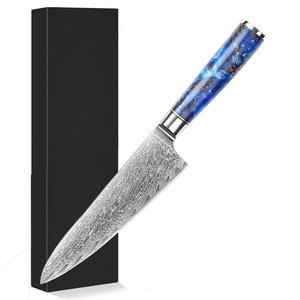 Vente en gros de couteau de cuisine professionnel en acier Damas de qualité supérieure personnalisé OEM ODM avec poignée pour couteau de chef de cuisine - Product Image 6