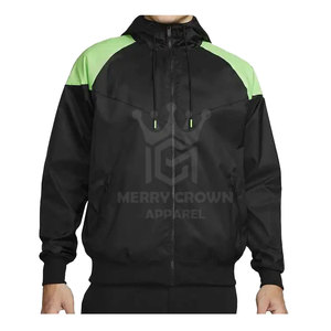 Publicité Nouveau design Coupe-vent d'hiver à manches longues avec fermeture éclair résistant à la pluie - Product Image 1