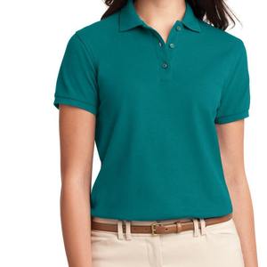 Nouvelle arrivée Prix abordable Style tendance Bonne qualité Polos pour femmes Dernier design Logo et taille personnalisés Polo pour femmes - Product Image 1