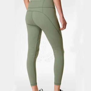Pantalons de yoga pour femmes, leggings respirants à séchage rapide, à taille haute élastique, design personnalisé, nouvelle collection - Product Image 4