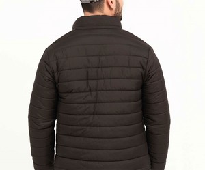 Durable Material Men Puffer <b>Jacket</b> Stand <b>Collar</b> Windproof Eco-Friendly Custom Made Anti Wrinkle Premium Quality Wholesale - Product Image 4