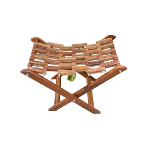 Portable and Foldable Sheesham <b>Wooden</b> Baby Stool, Pakistan <b>Wooden</b> <b>Craft</b> Stool, Premium Woodcraft Sheesham Stool - Product Image 3