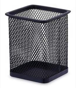 Round shaped metal <b>pen</b> <b>holder</b> for functional workspace setup with durable long lasting desk accessory style - Product Image 6