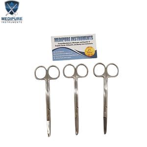 Ciseaux à points de suture de haute qualité, taille personnalisable, en acier inoxydable, pointes aiguisées, réutilisables, autoclavables, instruments chirurgicaux pour la coupe des sutures - Product Image 5