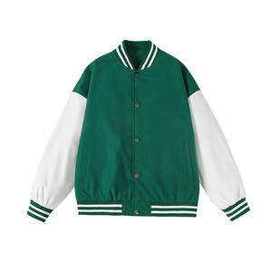 แจ็กเก็ตเบสบอลผ้าซาตินปักลายออกแบบได้ตามต้องการชื่อทีมและหมายเลขสำหรับผู้เริ่มต้น - Product Image 5