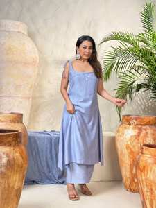 Colección al por mayor de fondo Gadwal Kurti listo para usar con catálogo completo Dupatta disponible a precio mayorista - Product Image 4