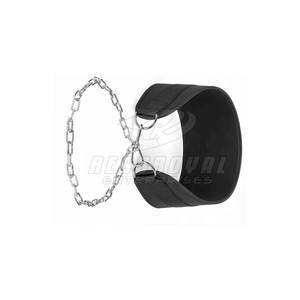 Cinturón de inmersión de gimnasio con costuras reforzadas y cinturón de inmersión de cadena resistente para agregar pesos adicionales durante los ejercicios - Product Image 3