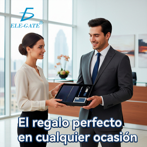 Elegante Set de Regalo en Tono Azul Real que Incluye Libreta, Tarjetero, Llavero y Bolígrafo con Impresión Flocada para Promoción de Pascua - Product Image 5