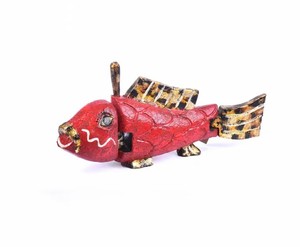 Autre Décoration de la maison Utilisation à la main Maison Restaurant Artisanat Matériau écologique Style Jacquier Bois Marionnette à eau Poisson du Vietnam - Product Image 4
