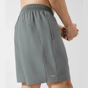 Short de sport Spandex à séchage rapide pour homme avec poches fonctionnelles Service OEM disponible - Product Image 4