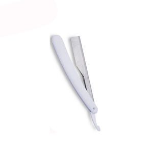 Maquinilla de afeitar de acero inoxidable, instrumento de belleza de una hoja, no desechable, de alta calidad, para peluquero - Product Image 5