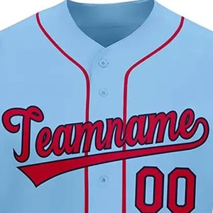 New design <b>cheap</b> rate Men Baseball Uniform breathable comfortable top trend fully customized Baseball Uniform with durable <b>stuff</b> - Product Image 4