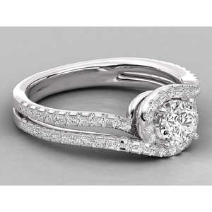 Anillo Solitario de Oro de 18K para Mujer con Diamante Cultivado en Laboratorio - Product Image 5