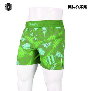 Blaze Fight Gear MMA Shorts pour hommes NO GI bjj vêtements de sport tissu court léger avec des logos personnalisés et un design fabriqué au Pakistan - Product Image 2