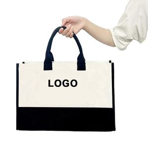 Sac fourre-tout en nylon personnalisé avec logo personnalisé, marque personnalisée, vente chaude, tendance féminine, quatre saisons, plage, recyclé naturel - Product Image 1