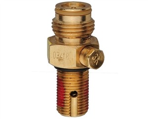Válvula para Tanque de CO2 de Paintball, Cuerpo de Válvula de Latón de 20 oz, 5/8-18 UNF ASA 825 14 NGO 3K Burst Disk - Product Image 4