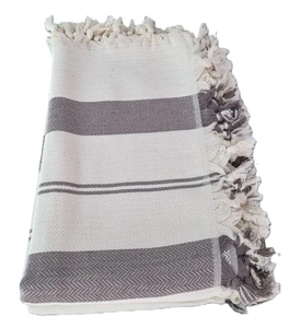 Pestemal de Playa de Cuatro Esquinas, Tejido, 100% Algodón, de Secado Rápido y Ecológico - Product Image 2