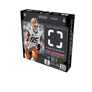 Nueva Caja de Tarjetas Coleccionables de la NFL Panini PhotoGenic 2025 (Exclusiva en Línea para Aficionados) - Product Image 1