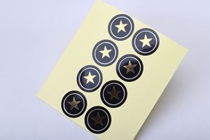 Pegatinas de Vinilo Doradas Personalizadas, Resistentes al Agua y a las Roturas, con Forma Personalizada para Decoración de Instrumentos Musicales, Mercancía de Bandas de Guitarra Acústica - Product Image 2