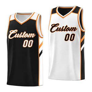 Maillots de basket-ball personnalisés pour adultes, ensembles uniformes avec logos, respirants, sans manches, anti-transpiration, pour l'entraînement estival - Product Image 3