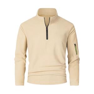 Sudaderas de lana con cremallera para hombre, gran oferta, la mejor calidad, nuevo estilo, sudaderas con capucha para hombre, sudaderas de algodón de moda personalizadas de lana 100% - Product Image 1
