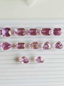 Kunzite-piedra Natural para fabricación de joyas, producto a granel, hecho a mano, color rosa, forma mixta, suelta y lisa - Product Image 3