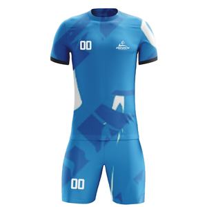 Maillot de football personnalisé gris noir-camo à transfert thermique, short, tissu personnalisé, logo personnalisé, nom d'équipe personnalisé, unisexe, adultes - Product Image 1