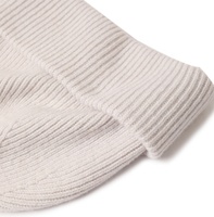 Bonnets en laine tricotée de luxe personnalisés, mignons, chauds, en laine d'agneau, à rayures, unisexes, pour le ski
