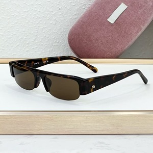 <span class=keywords><strong>Lunettes</strong></span> de soleil classiques demi-cerclées en acétate pour femmes, de marque, tendance, pour la conduite en extérieur, <span class=keywords><strong>lunettes</strong></span> de soleil rectangulaires pour dames - Product Image 1