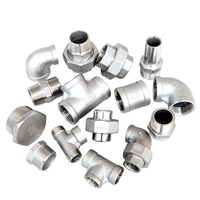 Fabricant de raccords de plomberie en acier inoxydable forgé SS MS, coude, té, bouchon, adaptateur, connecteur, raccord long, raccord de tuyauterie GI