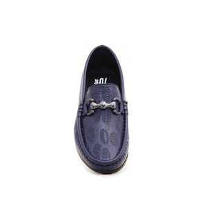 Niños Azul Marino Formal Mocasín KD0395 Maletines - Product Image 1