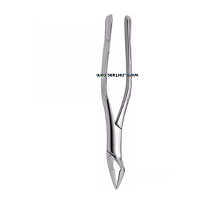 Pince d'extraction dentaire Fig 32A pour les racines supérieures et les bicuspides à bec étroit peut également être utilisée pour les molaires chirurgicales dentaires - Product Image 2