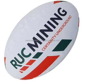 Balón de Rugby Personalizado y Duradero / Logotipo y Diseño Personalizados / Balones de Rugby para Uso en Exteriores Directamente de Fábrica a Precio de Mayoreo - Product Image 1