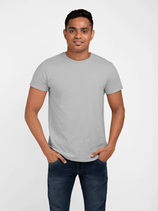T-shirts surdimensionnés personnalisés pour hommes T-shirt uni lourd avec épaule tombante, usine en Inde - Product Image 2