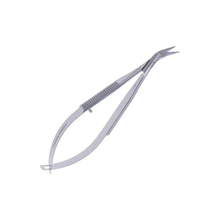 Tijeras McClure Iris de acero inoxidable de 12 cm, delicadas, con hojas planas y afiladas, instrumentos quirúrgicos médicos para puente óseo - Product Image 1