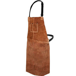 Delantal de cuero duradero para protección de soldadura Delantal de seguridad industrial para soldadores - Product Image 6