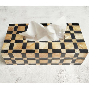 New Antique Design Table Decor <b>Tissue</b> Box Christmas Mother of Pearl Decorative <b>Tissue</b> Box Holder <b>for</b> Home Hotel Office Use - Product Image 4