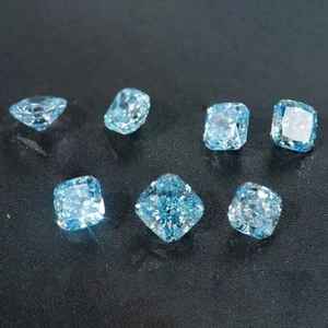 Diamant CVD fantaisie sur mesure cultivé en laboratoire, certifié IGI, taille coussin pour bijoux, divers poids et formes, couleur SPARKS VISTA D - Product Image 1