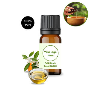 Aceite Esencial de Petitgrain 100% Puro, Líquido Amarillo Pálido Claro, Certificado GMP, NATURES NATURAL INDIA, Aromaterapia, Uso en Spa, Reafirmante - Product Image 6